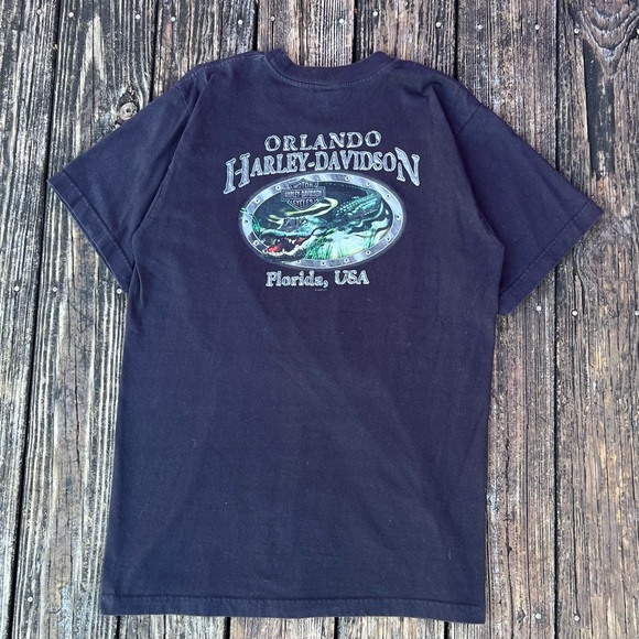 Y2K Harley Davidson Florida Tee - Picture 3 of 3